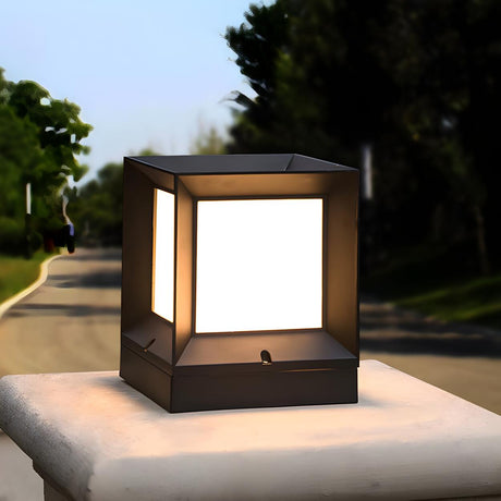 Waterproof Contemporary Outdoor Square Wall Sconce Image - 1