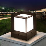 Waterproof Contemporary Outdoor Square Wall Sconce Image - 2