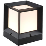 Waterproof Contemporary Outdoor Square Wall Sconce Image - 5