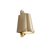 Waterproof Exterior Modern Brass Bell Metal Wall Sconce Image - 5