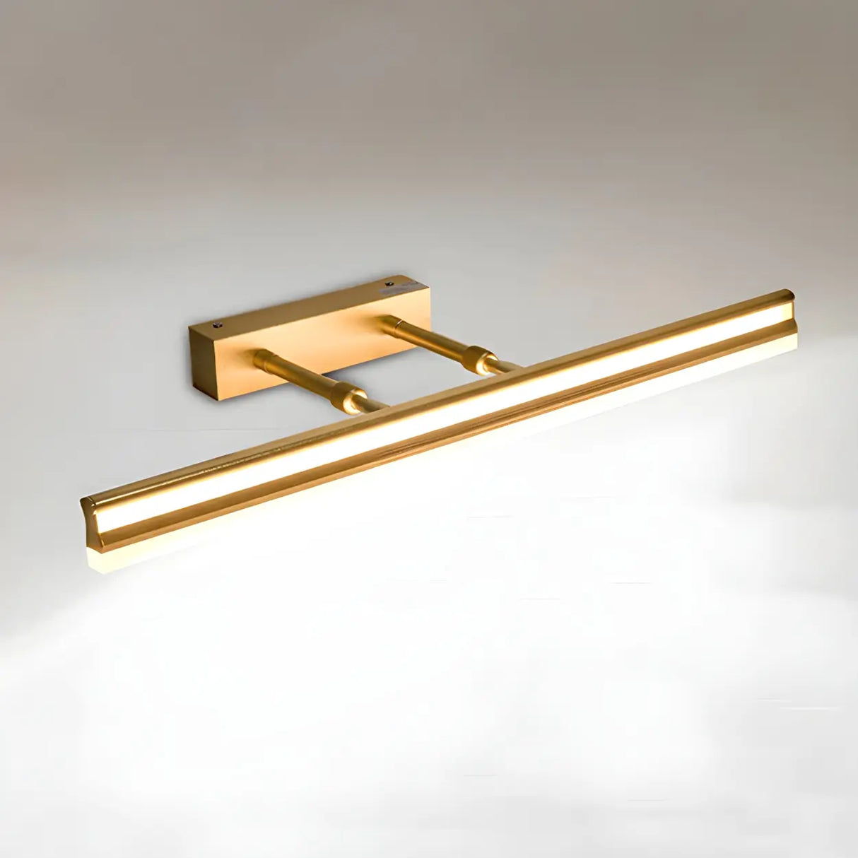 Waterproof Gold Bar Modern LED Bathroom Vanity Light Image - 18