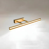 Waterproof Gold Bar Modern LED Bathroom Vanity Light Image - 2