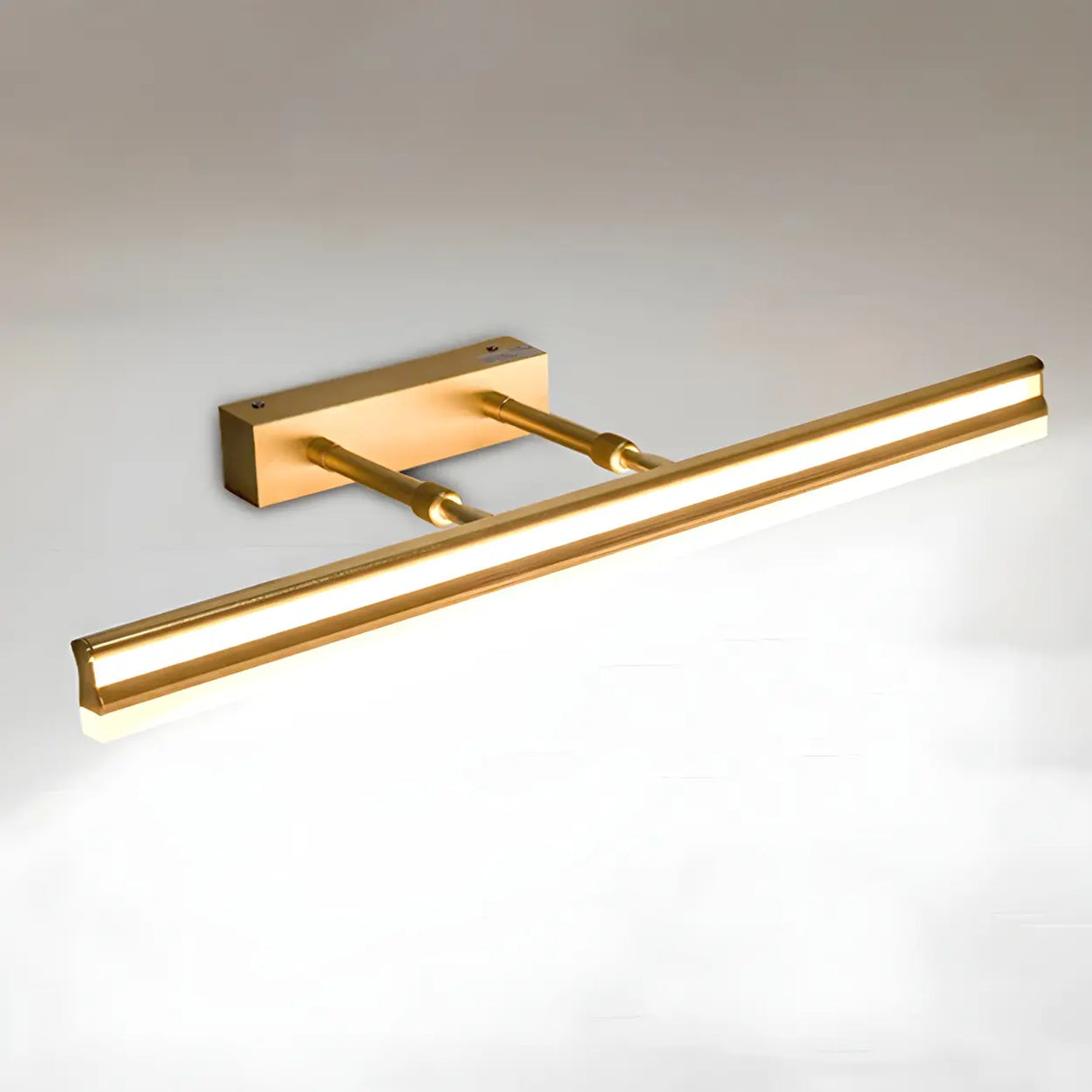 Waterproof Gold Bar Modern LED Bathroom Vanity Light Image - 20