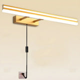 Waterproof Gold Bar Modern LED Bathroom Vanity Light Image - 4