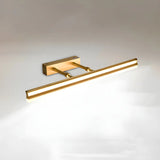 Waterproof Gold Bar Modern LED Bathroom Vanity Light Image - 6