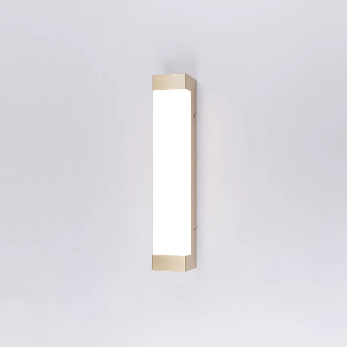 Waterproof Gold Geometric Acrylic Outdoor Wall Sconce Image - 2