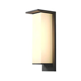 Waterproof Modern Clear Rectangle External Wall Light Image - 15