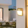 Waterproof Modern Geometric Exterior LED Wall Light Image - 3