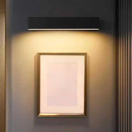 Waterproof Modern Geometric LED Exterior Wall Lamp Image - 2