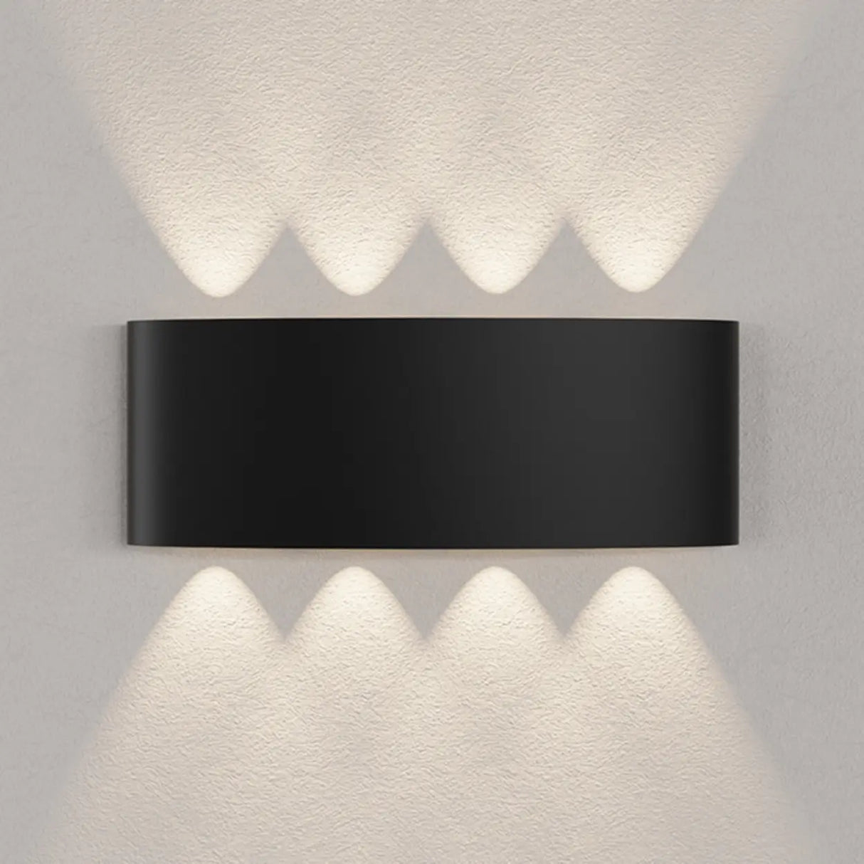 Waterproof Modern Rectangle External Up Down Wall Lamp Image - 11