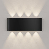 Waterproof Modern Rectangle External Up Down Wall Lamp Image - 11