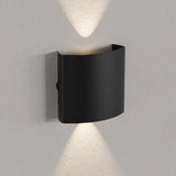 Waterproof Modern Rectangle External Up Down Wall Lamp Image - 13