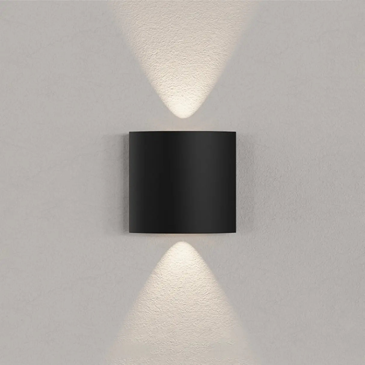 Waterproof Modern Rectangle External Up Down Wall Lamp Image - 6