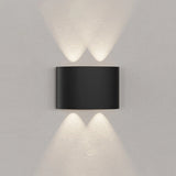 Waterproof Modern Rectangle External Up Down Wall Lamp Image - 7