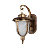 Waterproof Urn Frosted Glass External LED Wall Sconce Image - 3