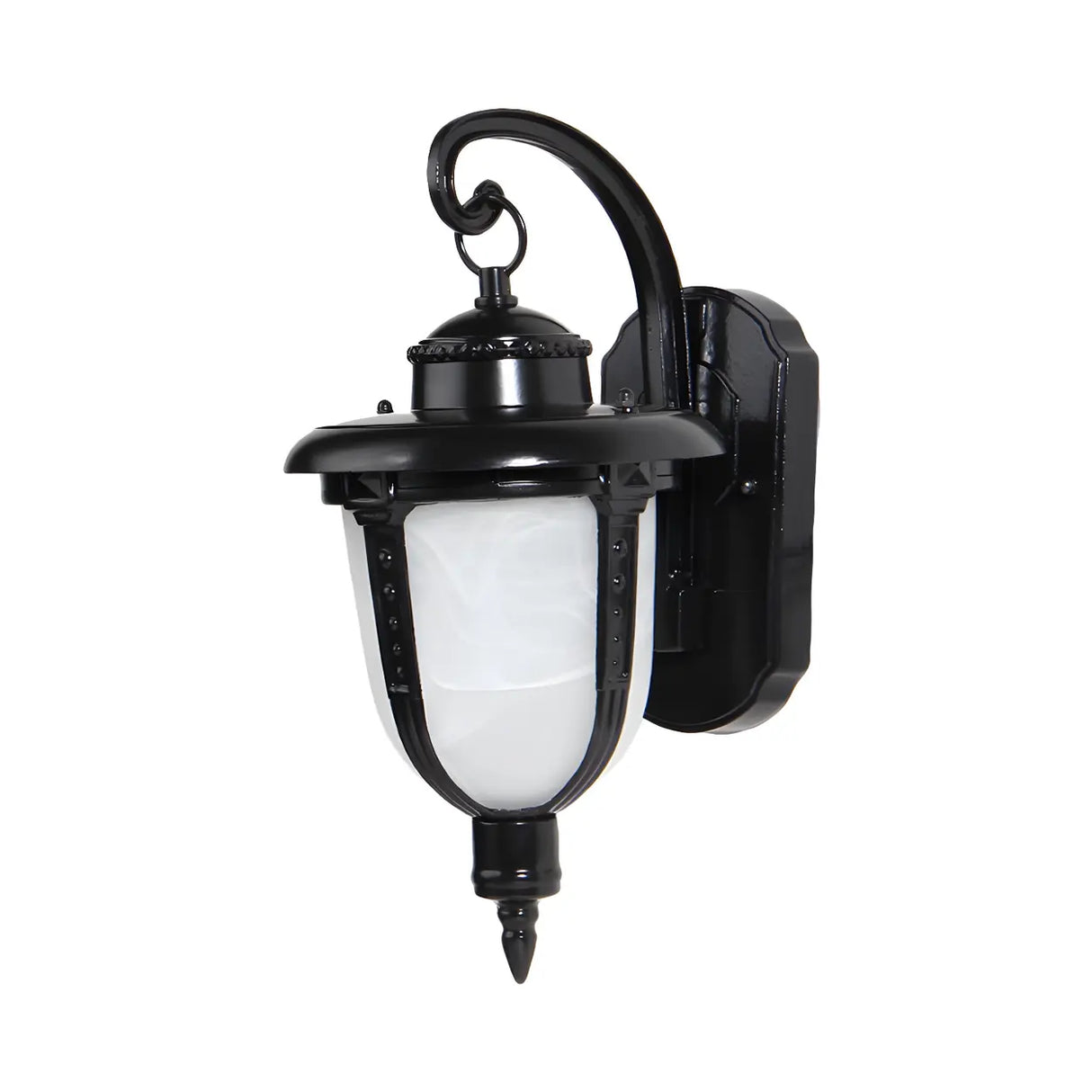 Waterproof Urn Frosted Glass External LED Wall Sconce Image - 7