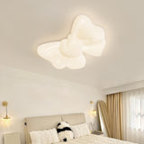 Whimsical Girly Bow-knot Flush Mount Ceiling Light Image - 5