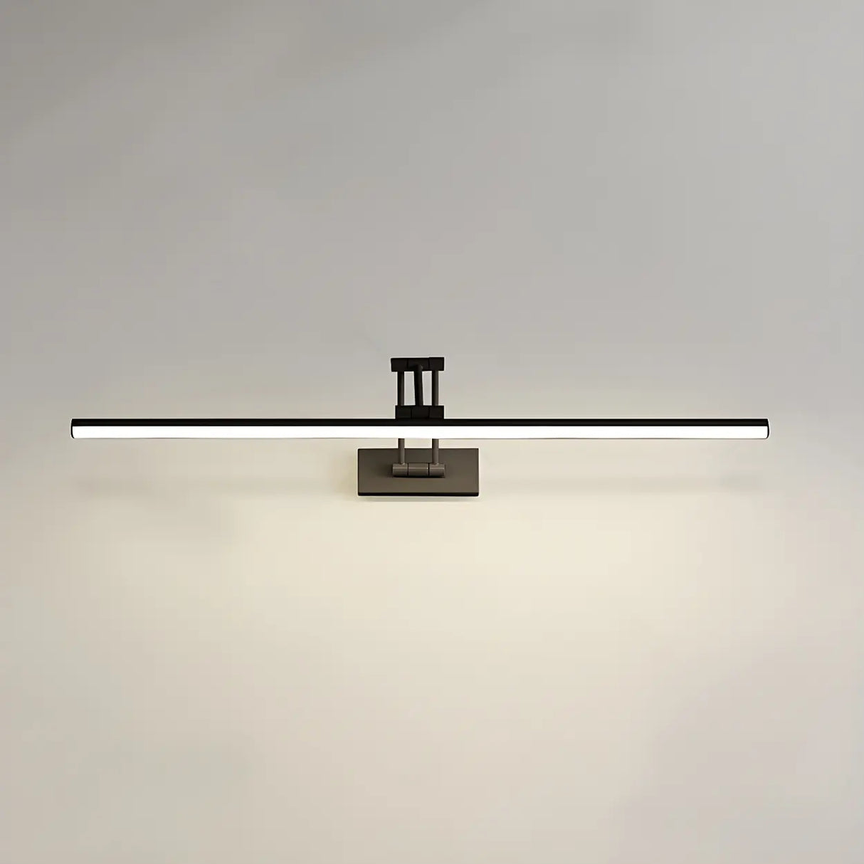 White Adjustable Modern Linear Metal Vanity Light Image - 13