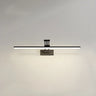 White Adjustable Modern Linear Metal Vanity Light Image - 9