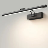 White Adjustable Simple Linear Bathroom Vanity Light Image - 7