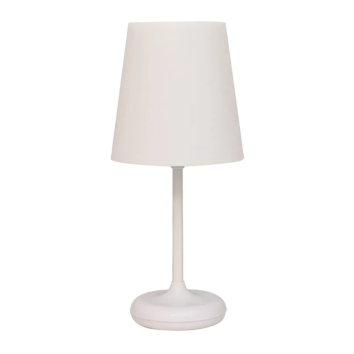 White Elegant Minimalist Wine Glass Shape Table Lamp Image - 5