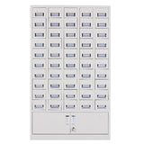 White Large Steel Locking Drawer Storage Filing Cabinet Image - 29