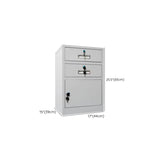 White Large Steel Locking Drawer Storage Filing Cabinet Image - 41