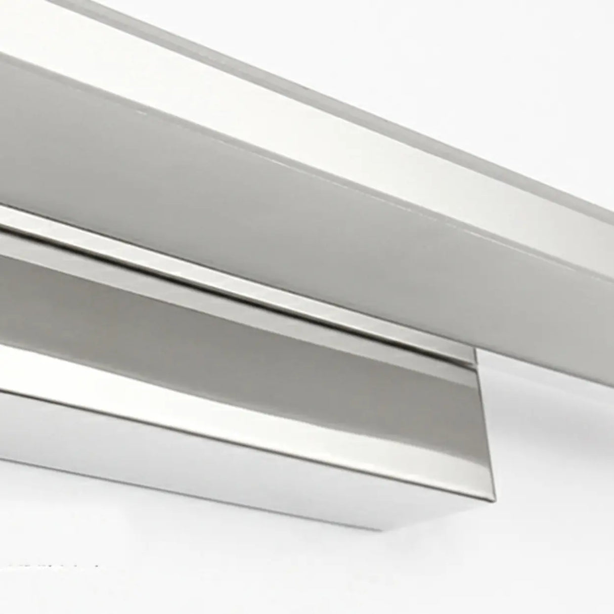 White Modern Linear LED Bathroom Vanity Light Fixture Image - 10