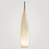 White Modern Sculptural Resin Tank Out Floor Lamp Image - 14