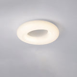 White Moon Star Resin LED Flush Mount Light Kids Room Image - 11