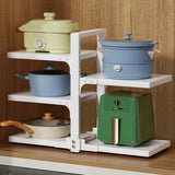 White Rust Resistant Metal Storage Baker's Rack Image - 5