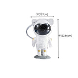 White Space Explorer Astronaut LED Bedside Table Lamp #size