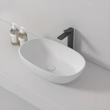 White Specialty Engineered Stone Center Bowl Sinks Image - 3