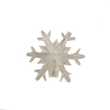 White Trendy Snowflake LED Christmas String Lights Image - 5