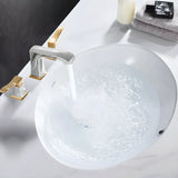 White Undermount Oval Ceramic Sink with Overflow Hole Image - 1