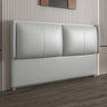 Yellow Rectangular Upholstered Wingback Headboard Image - 5