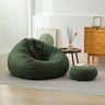 Yellow Removable Round Cotton Washable Bean Bag Chair Image - 9